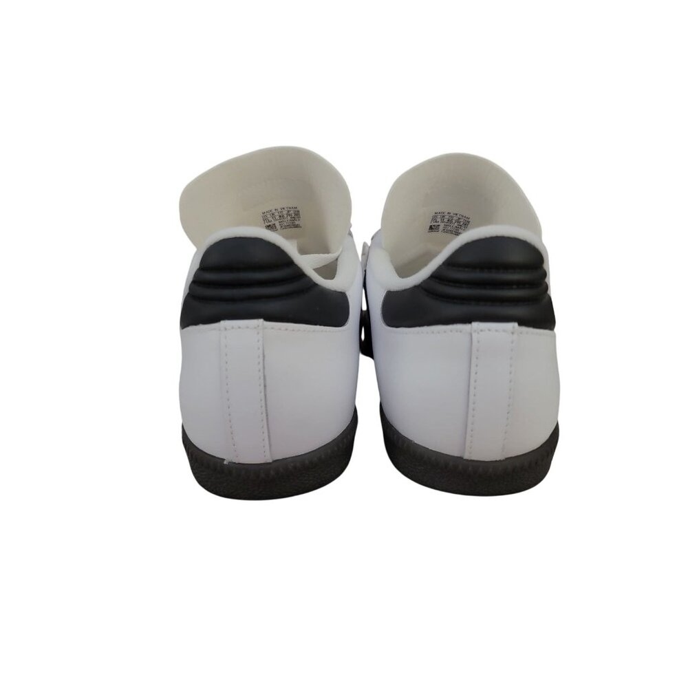 Adidas Samba Classic Mens Soccer Shoes Size 11.5 White & Black Leather - Picture 4 of 11